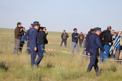 Soyuz spacecraft landing tour, Kazakhstan 2018