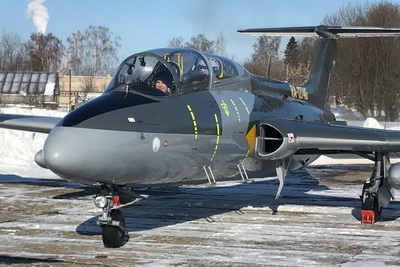 L39 Albatros and L29 Delfin flights in Russia
